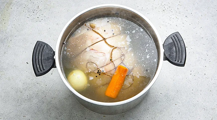 Глазированный окорок с ананасовой сальсой: шаг 1