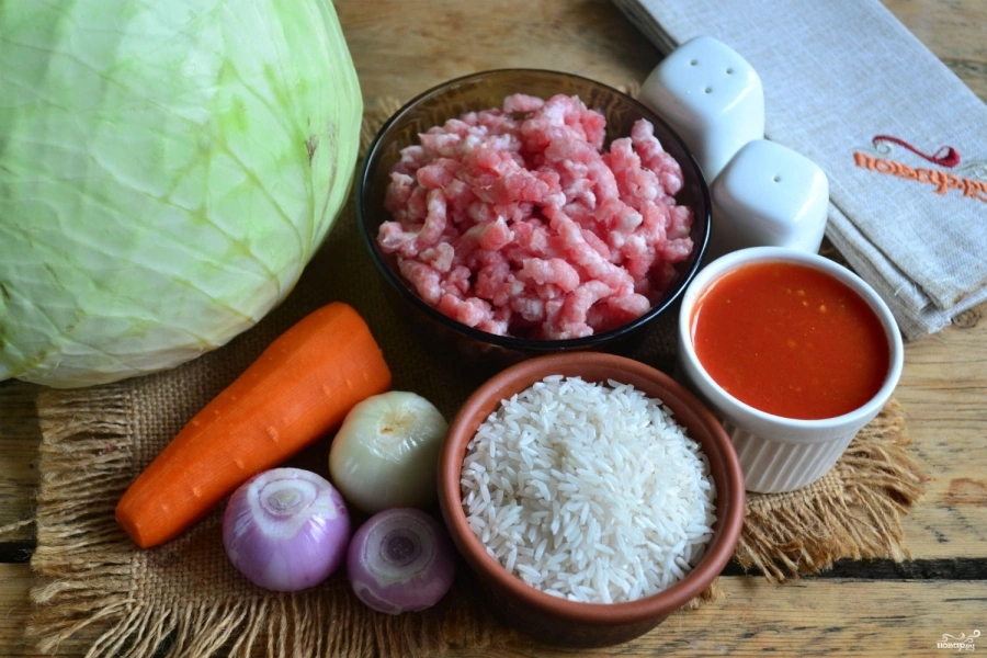 Шаг 1: Голубцы классические