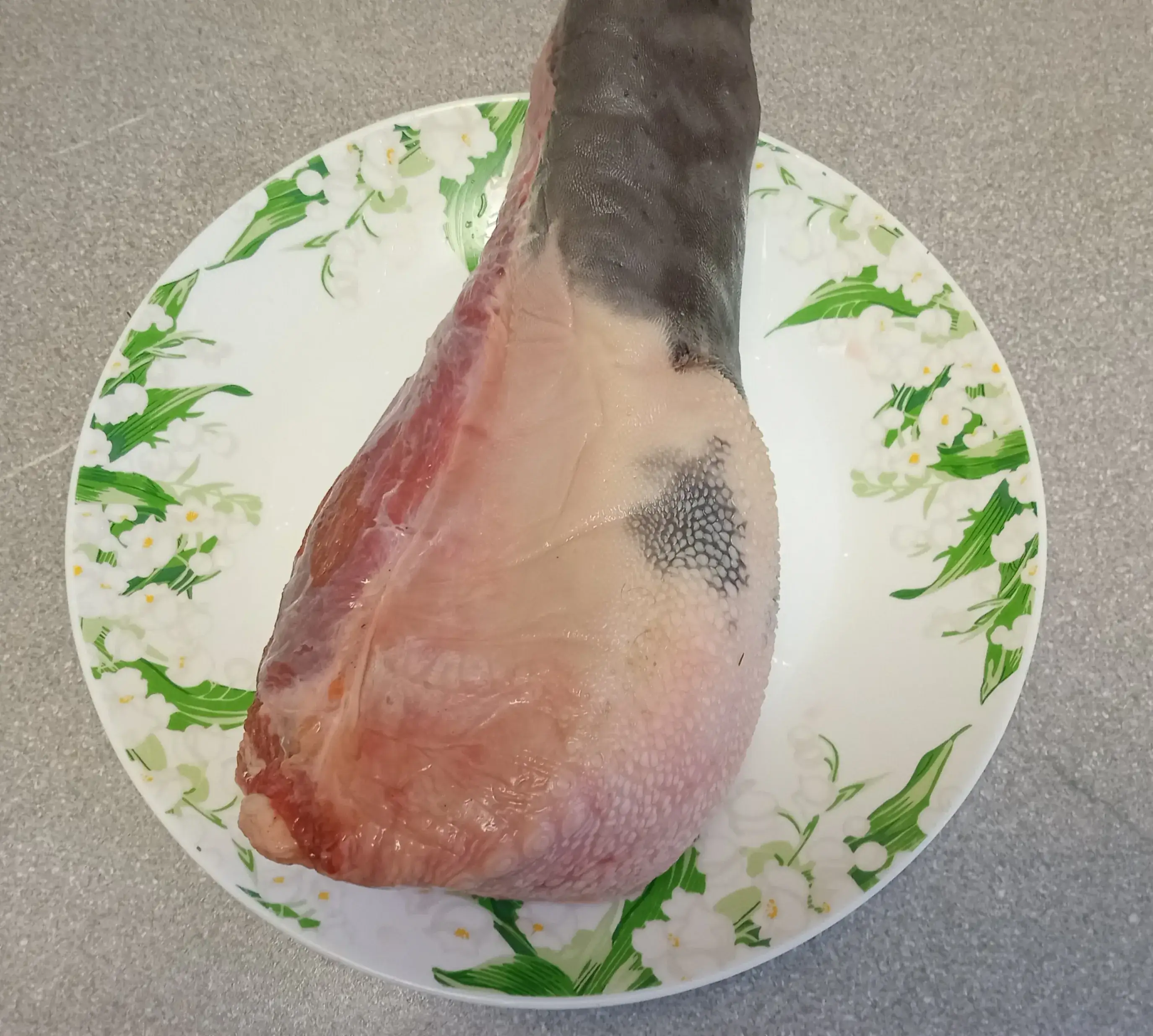 Говяжий язык под соусом тартар: шаг 1