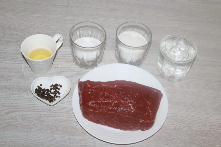 Шаг 1: Говядина мар и но в анная в водке