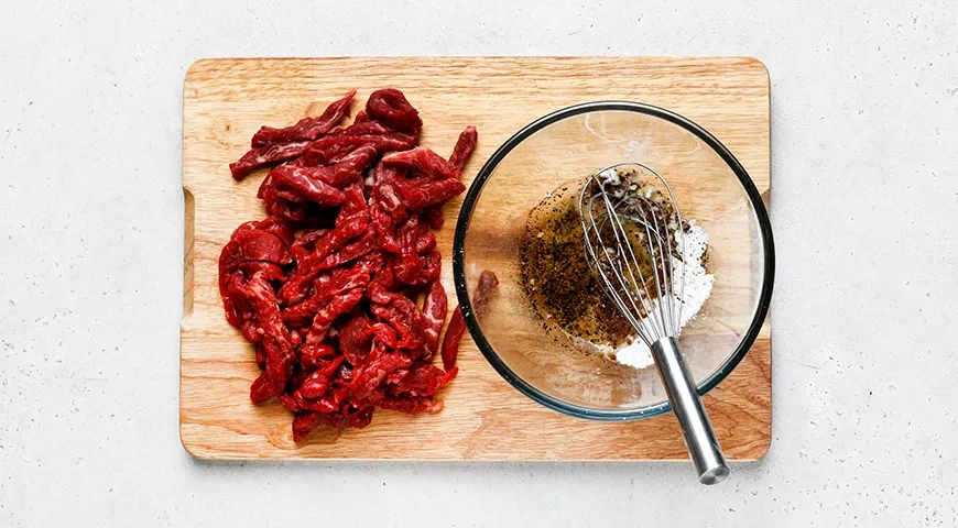 Говядина по-азиатски: шаг 1