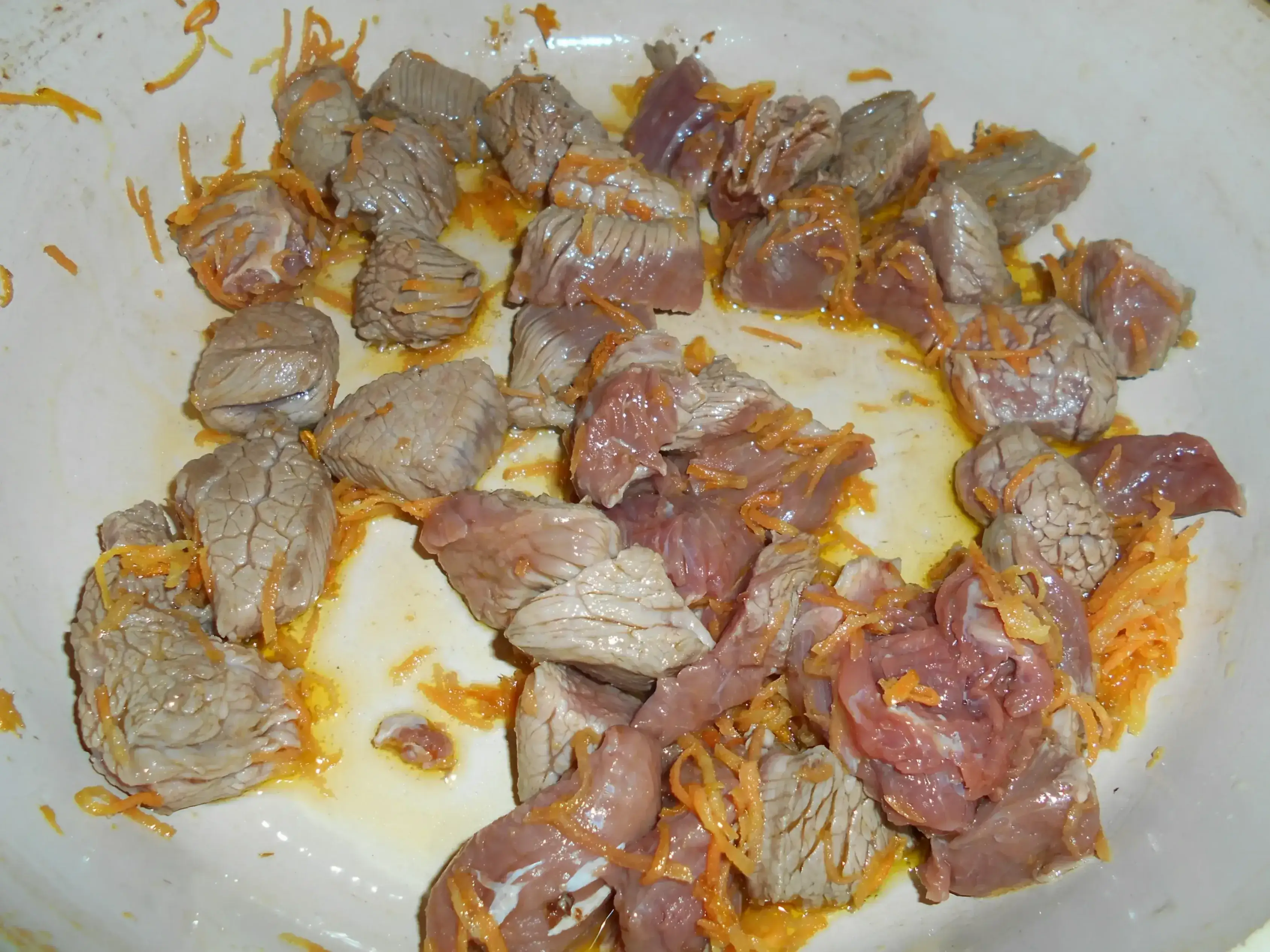 Гуляш из говядины с тыквой: шаг 1