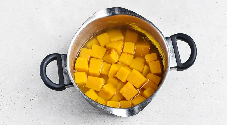 Хингалш (лепешки с тыквой): шаг 1