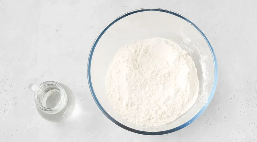 Хинкали с грибами: шаг 1