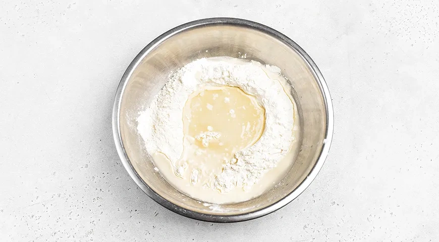 Хинкали с креветками: шаг 1