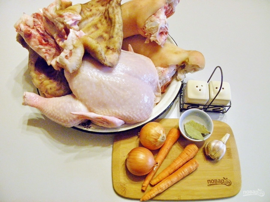 Шаг 1: Холодец классический