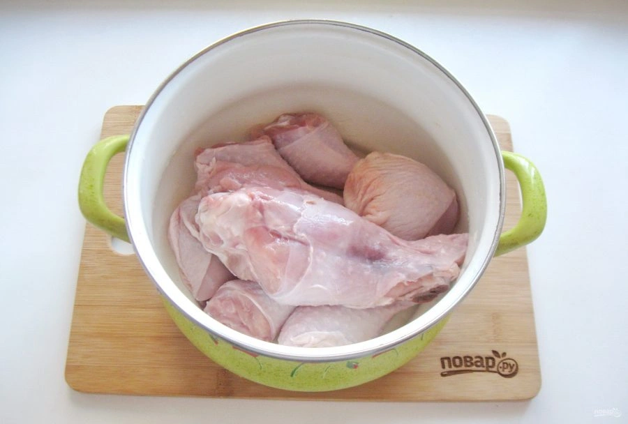 Шаг 1: Холодец "Новогодний поросенок"