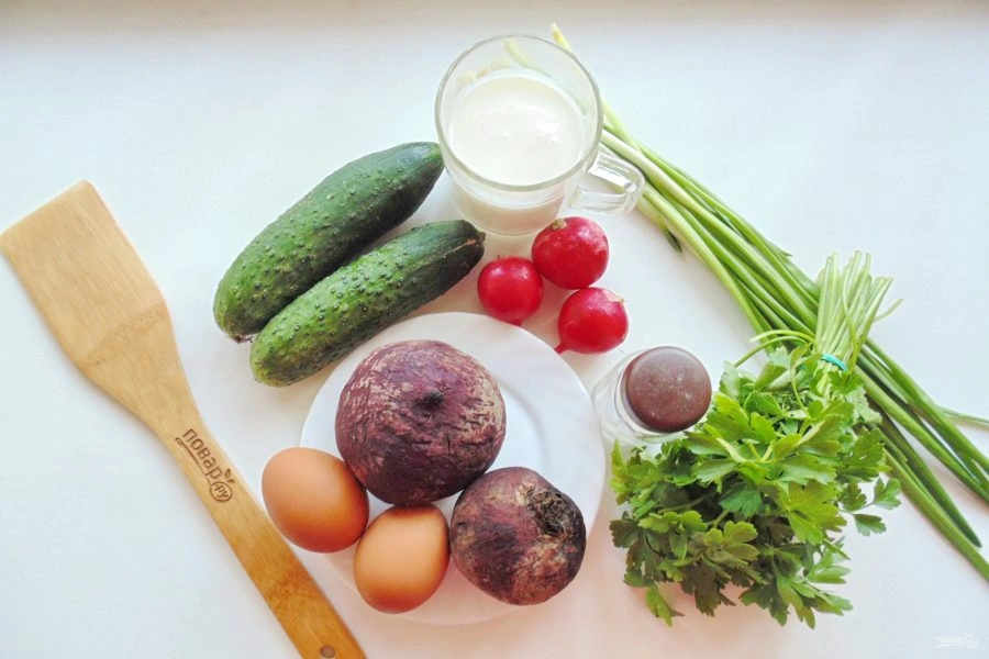 Шаг 1: Холодный латышский суп