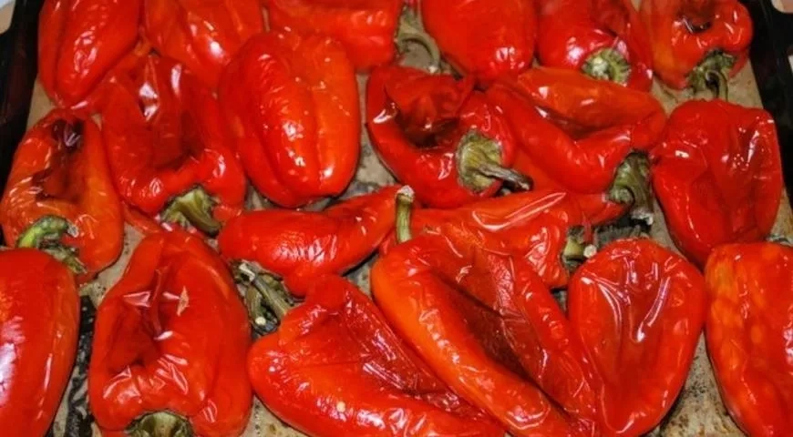 Икра из запеченных яблок и овощей: шаг 1