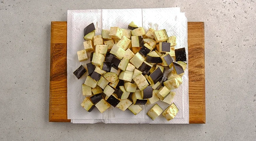 Итальянская капоната: шаг 1