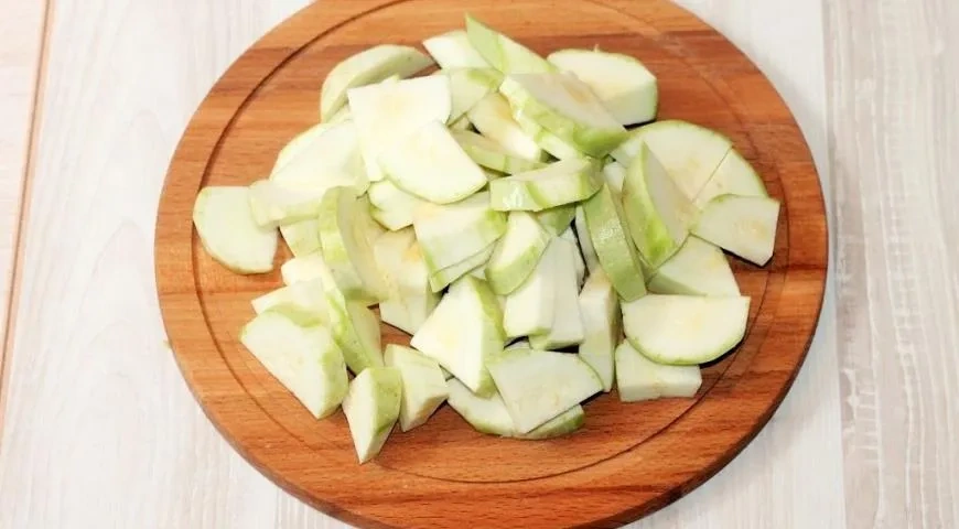 Кабачки по-милански: шаг 1