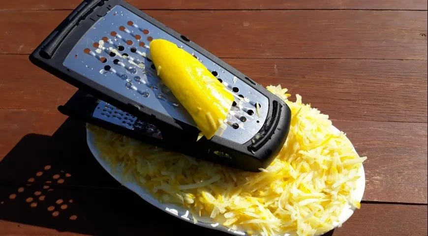 Кабачковый рулет: шаг 1