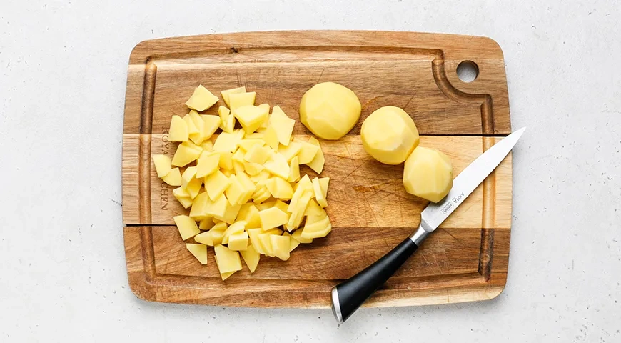 Картофщипс — картофельный соус: шаг 1