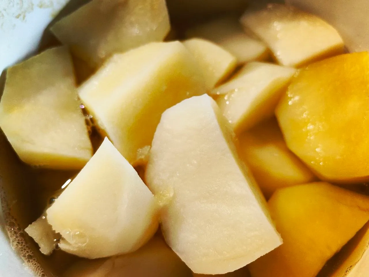 Картофель под шубой: шаг 1