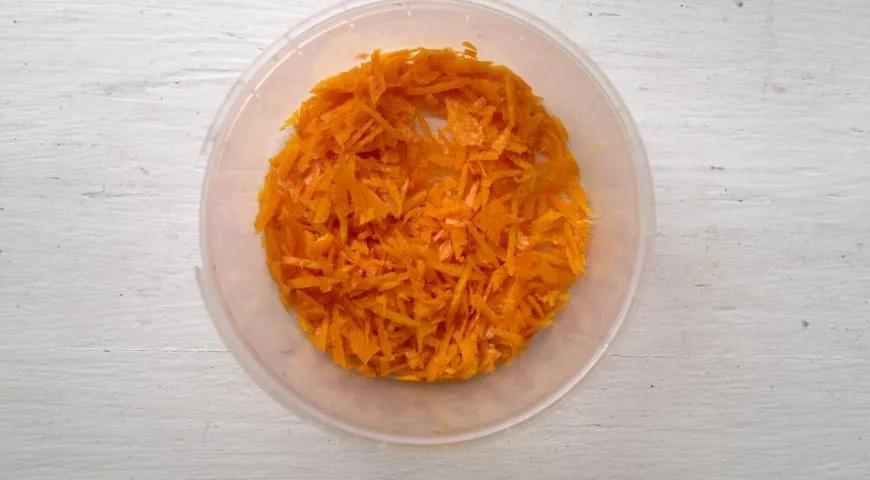 Кекс с апельсином, клюквой и сырным кремом: шаг 1