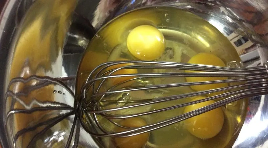 Кекс Зебра: шаг 1