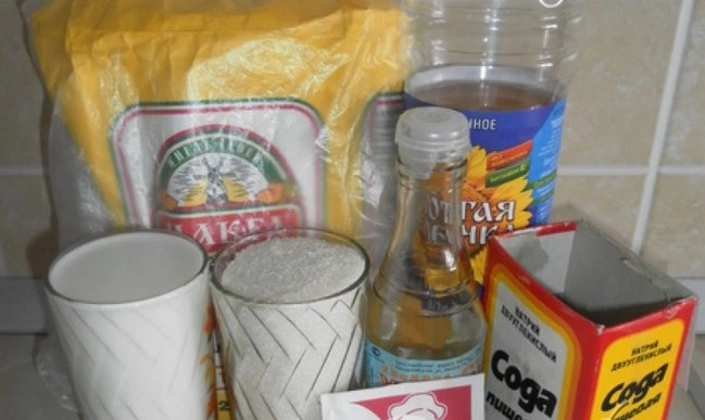 Шаг 1: Кексиков на молоке