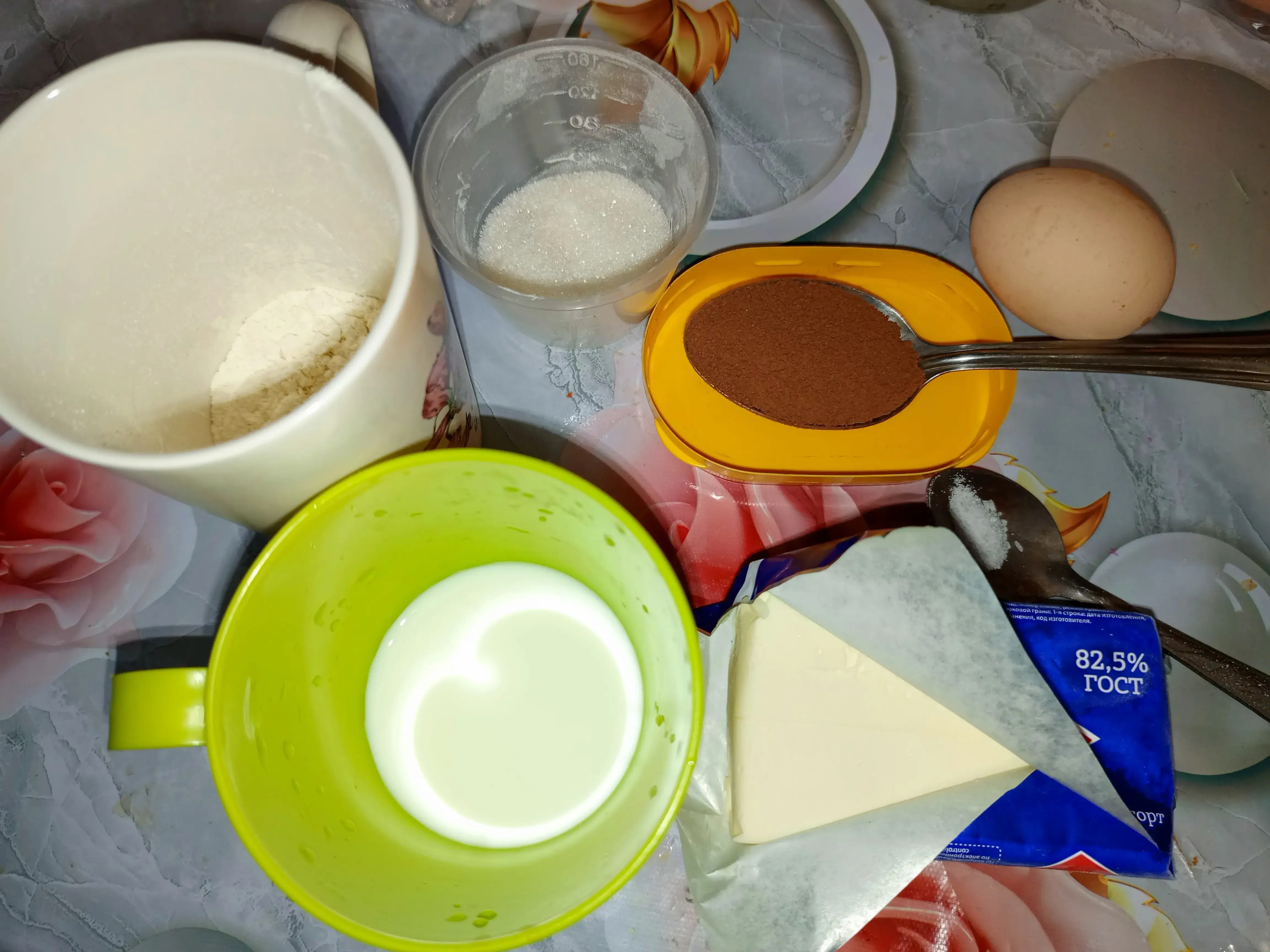 Кексы к праздничному чаепитию: шаг 1