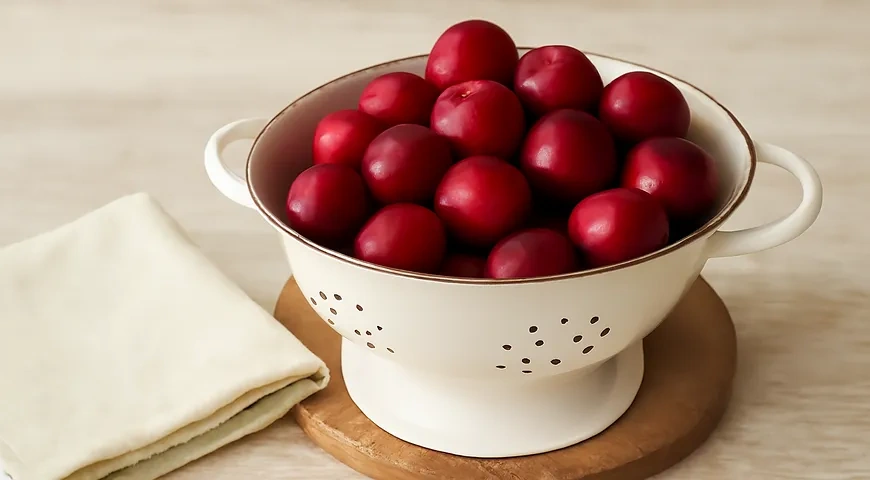 Кетчуп из алычи: шаг 1