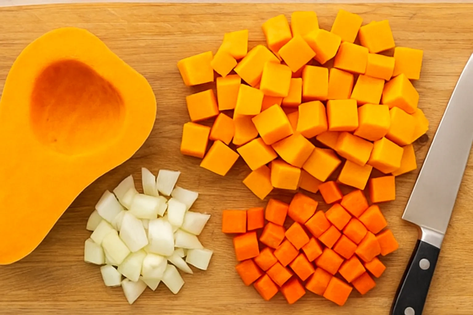 Классический тыквенный крем-суп: шаг 1