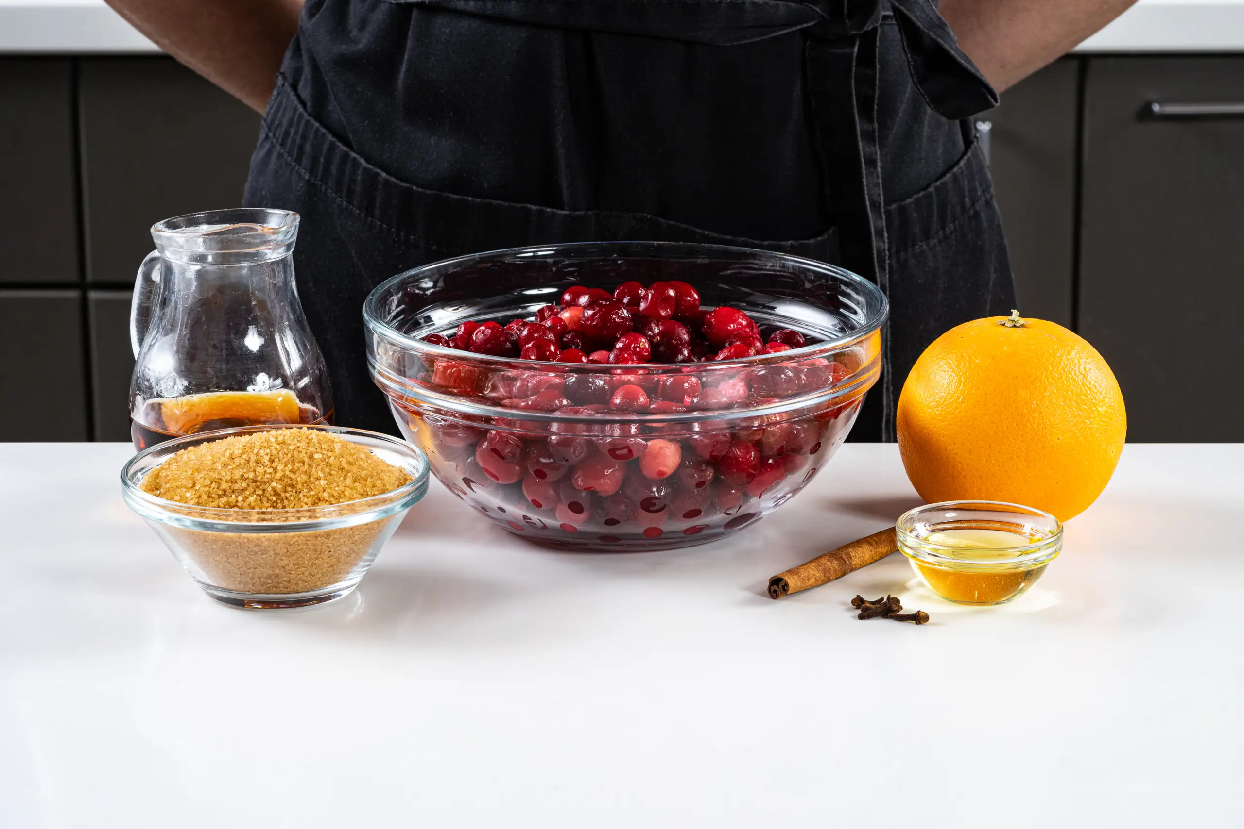 Шаг 1: Клюквенный соус для птицы