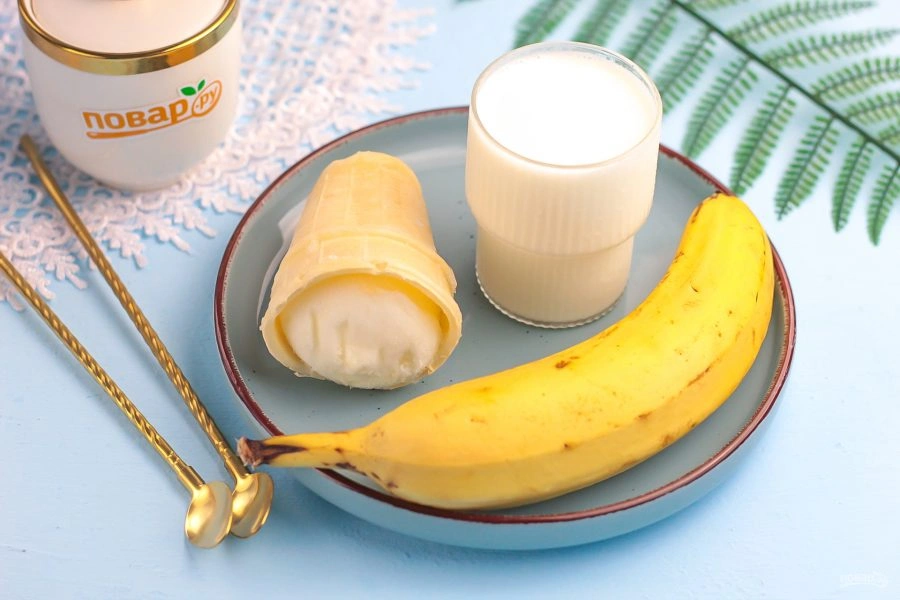 Шаг 1: Коктейль банан а мама