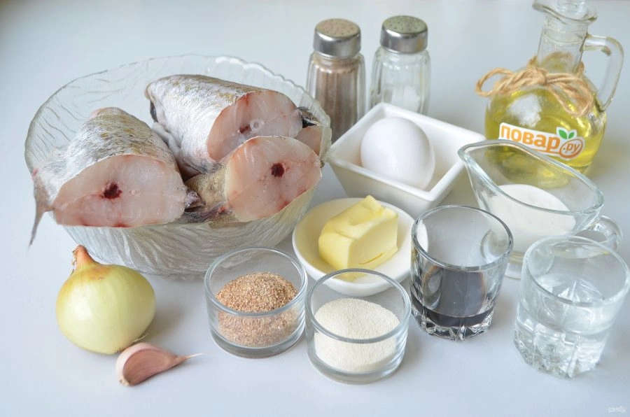 Шаг 1: Котлеты из филе минтая не жен к и