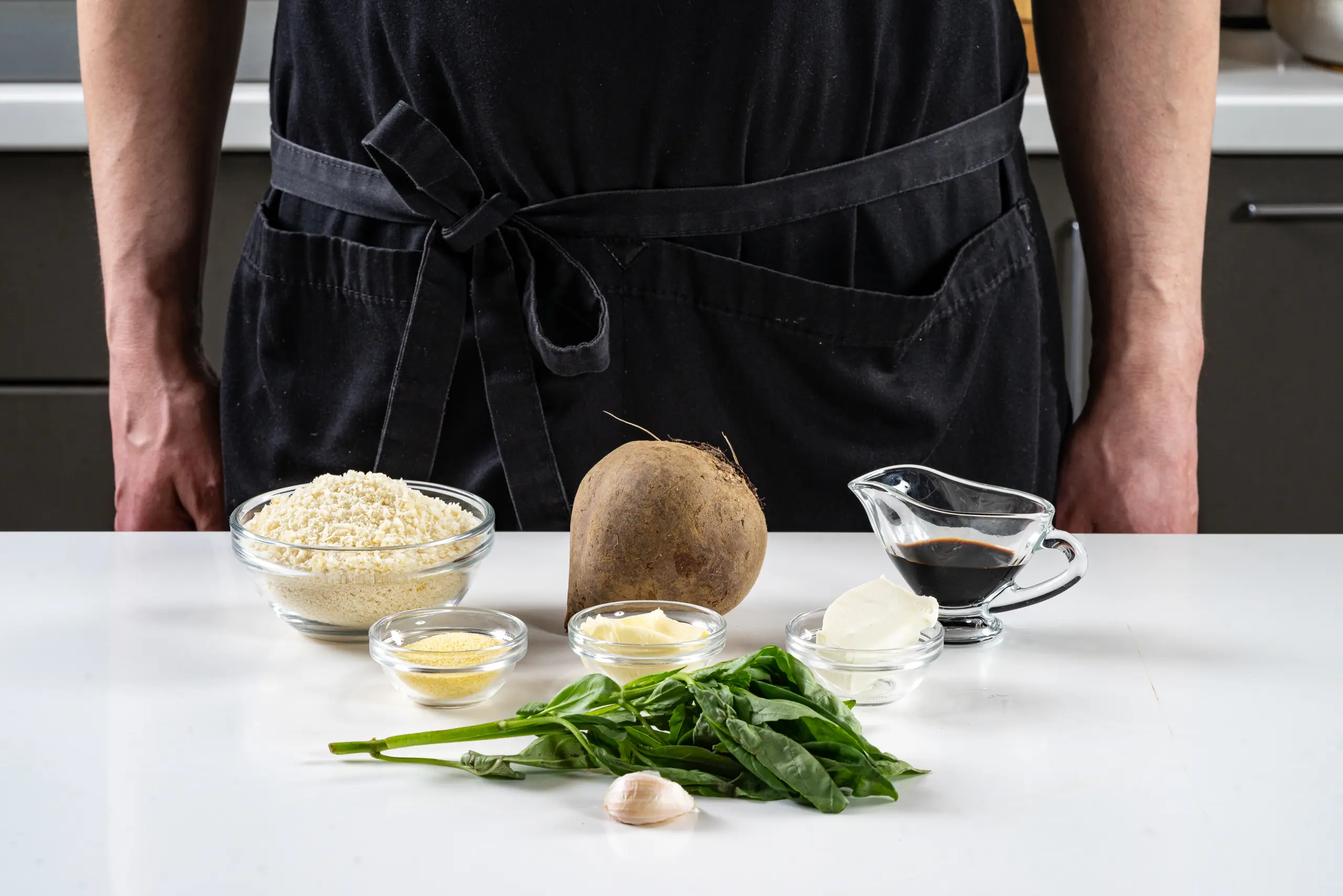 Шаг 1: Котлеты из свеклы с фетой и базиликом