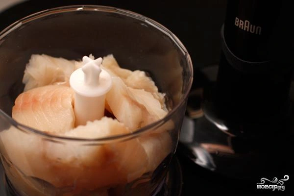 Шаг 1: Котлеты из трески