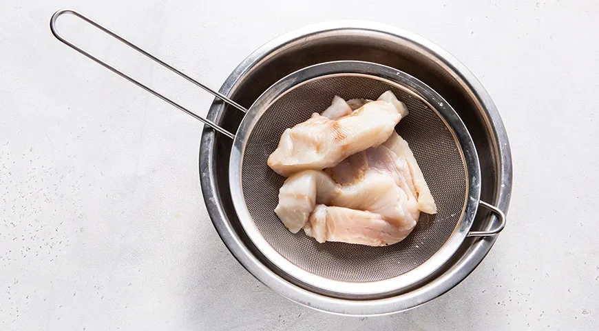 Котлеты из зубатки: шаг 1