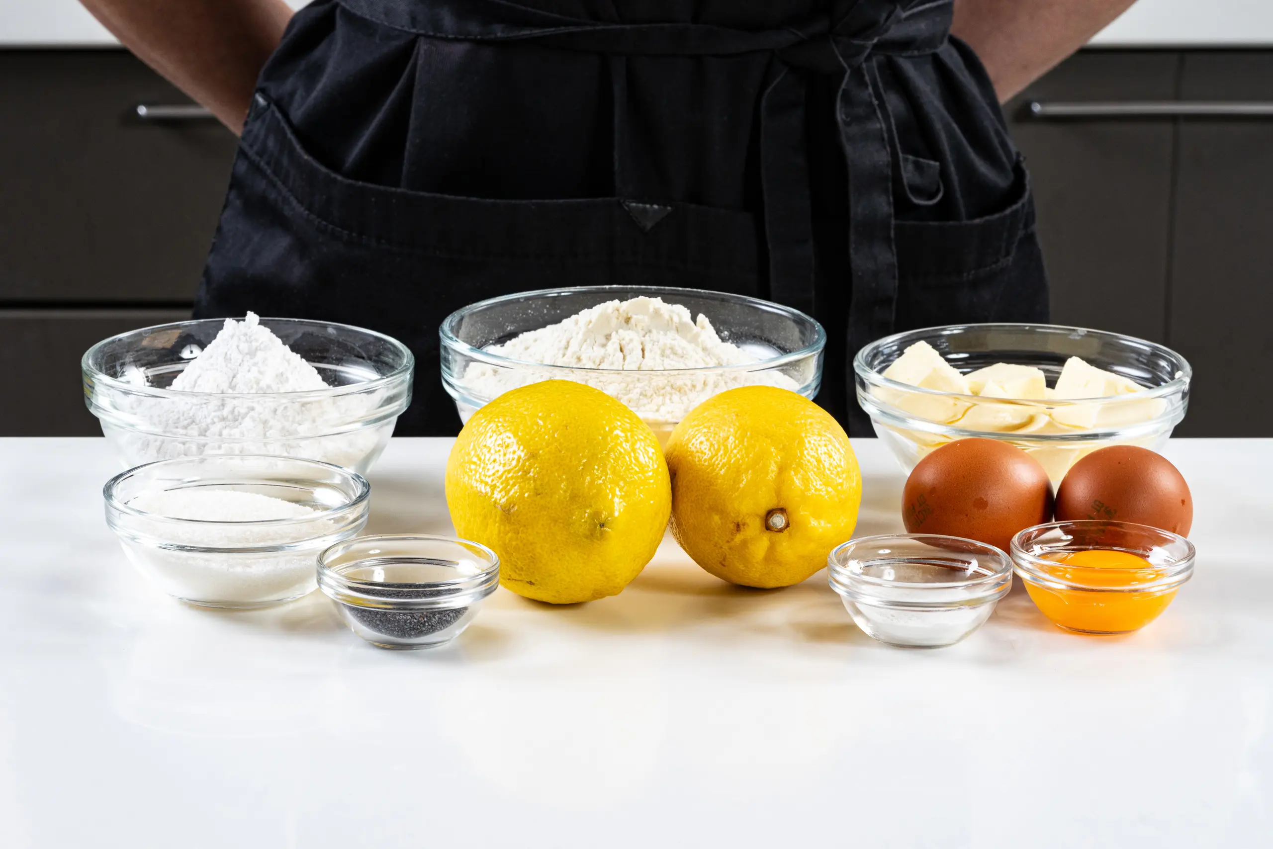 Шаг 1: Крамбл куки с маком и лимоном