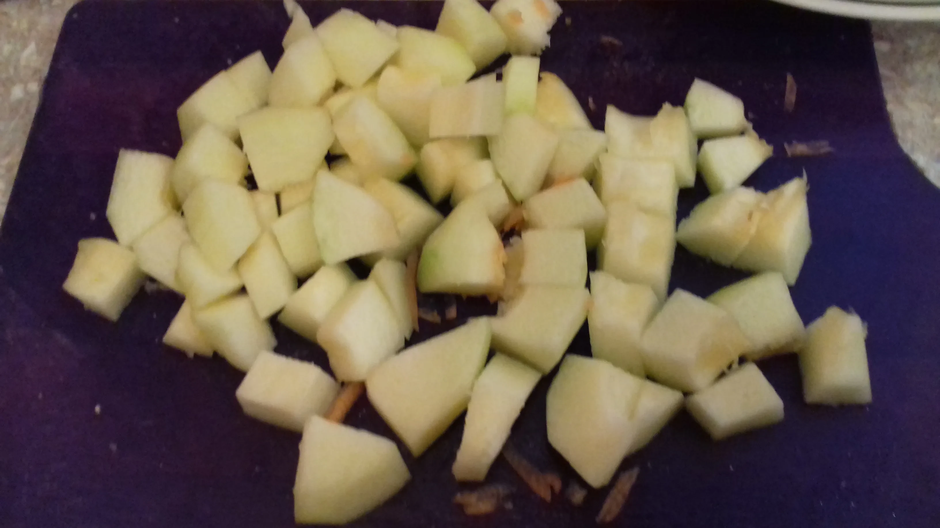 Крамбл с овощами и индейкой: шаг 1