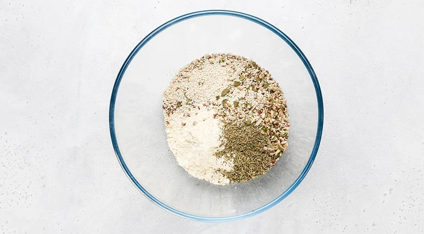 Кукурузные хлебцы: шаг 1