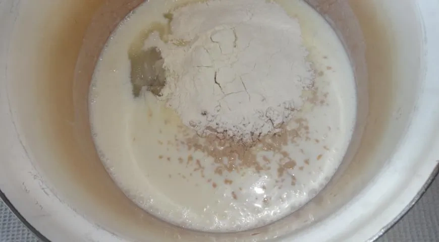 Куличи ореховые: шаг 1