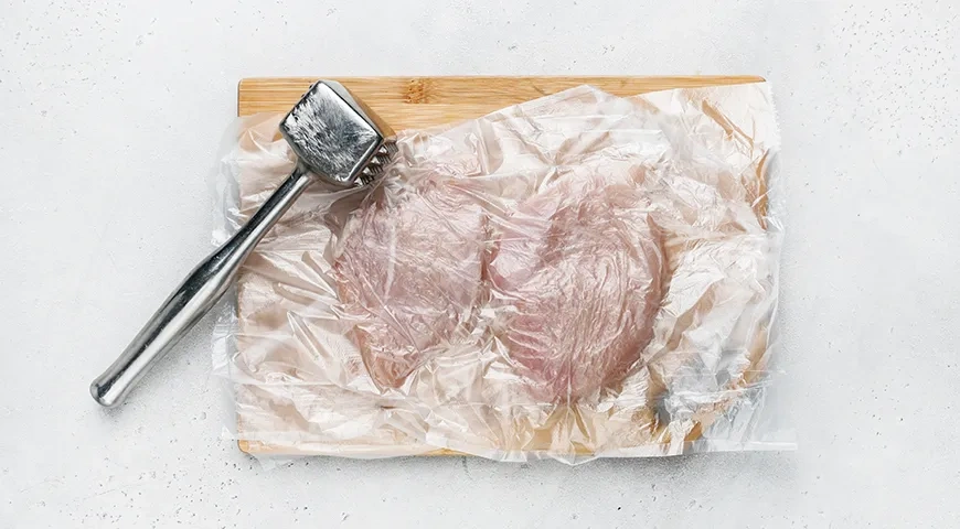 Курица по-итальянски в духовке: шаг 1