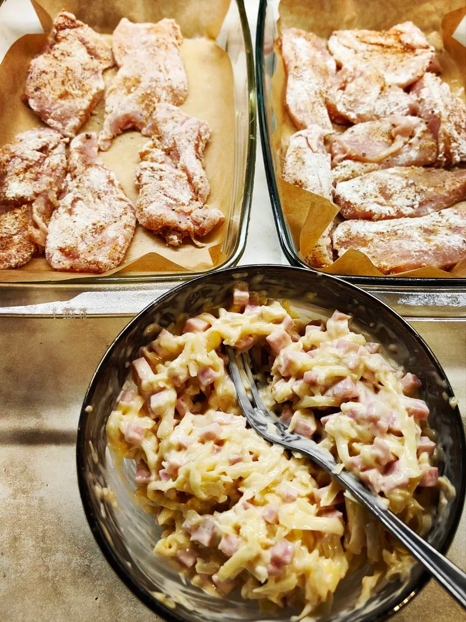 Куриное филе под шубой: шаг 1