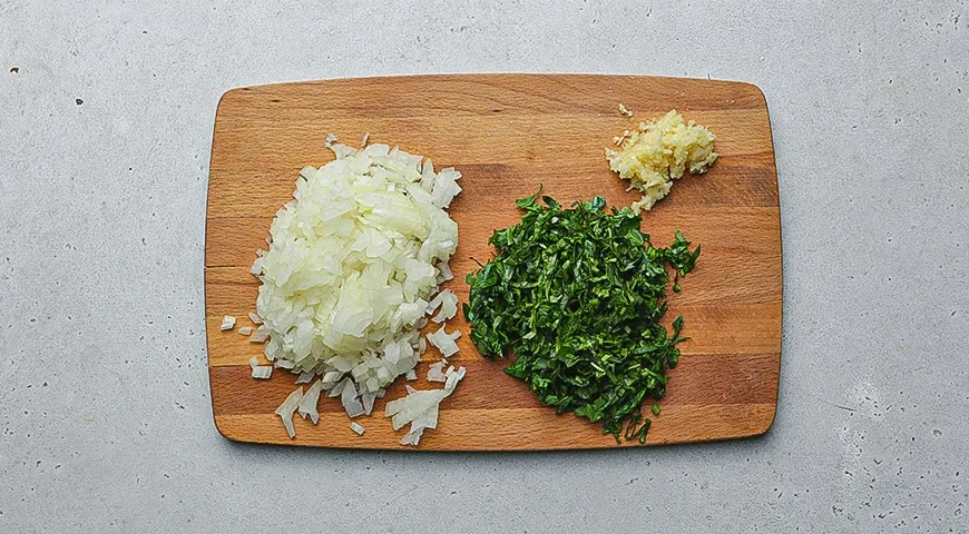 Куриные котлеты по-мароккански: шаг 1