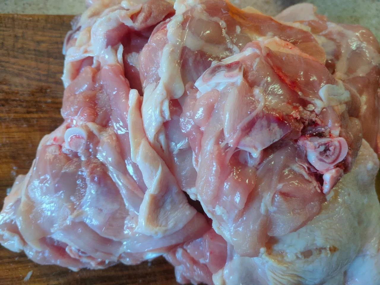 Шаг 1: Курица в апельсиновом соусе