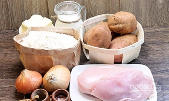 Шаг 1: Курник простой оригинальный рецепт