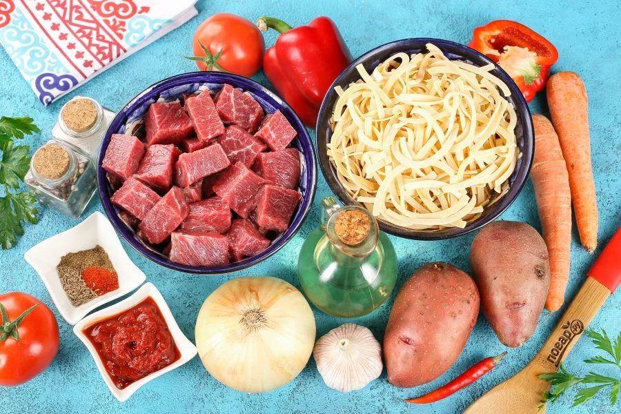 Шаг 1: Лагман классический