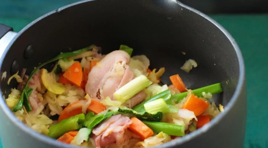 Лазанья рыбная: шаг 1