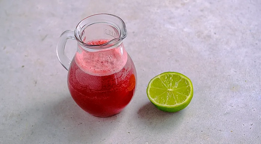 Лимонад «Клюквенный фейерверк»: шаг 1