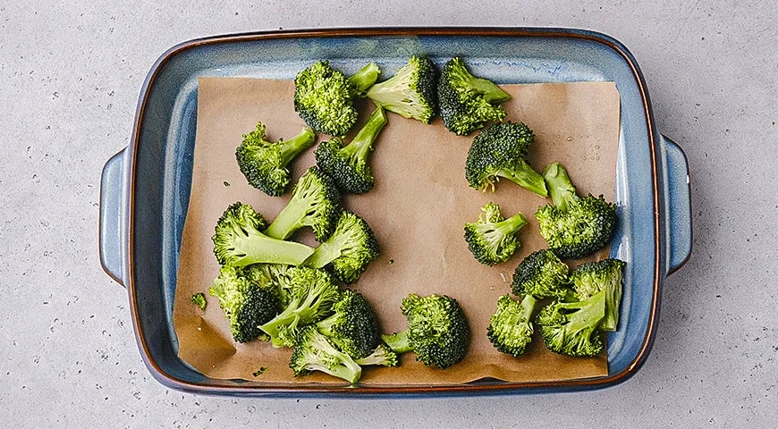 Лосось в кунжутной корочке с овощами: шаг 1