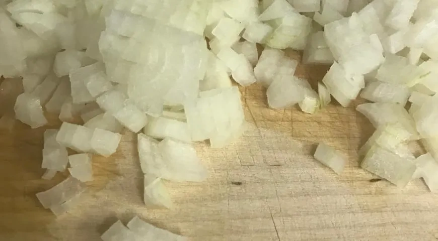 Макароны по-флотски с фаршем из индейки: шаг 1