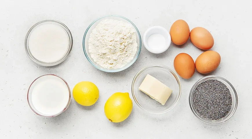 Маковый бисквит: шаг 1