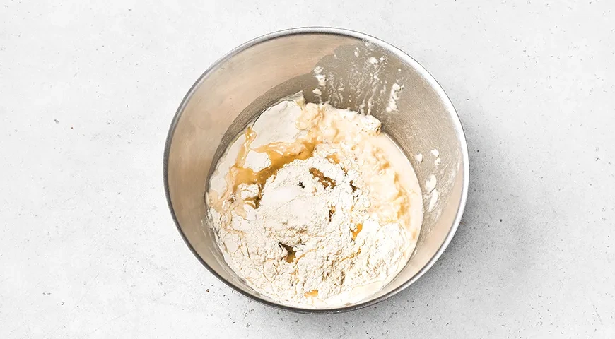 Манты с курицей: шаг 1