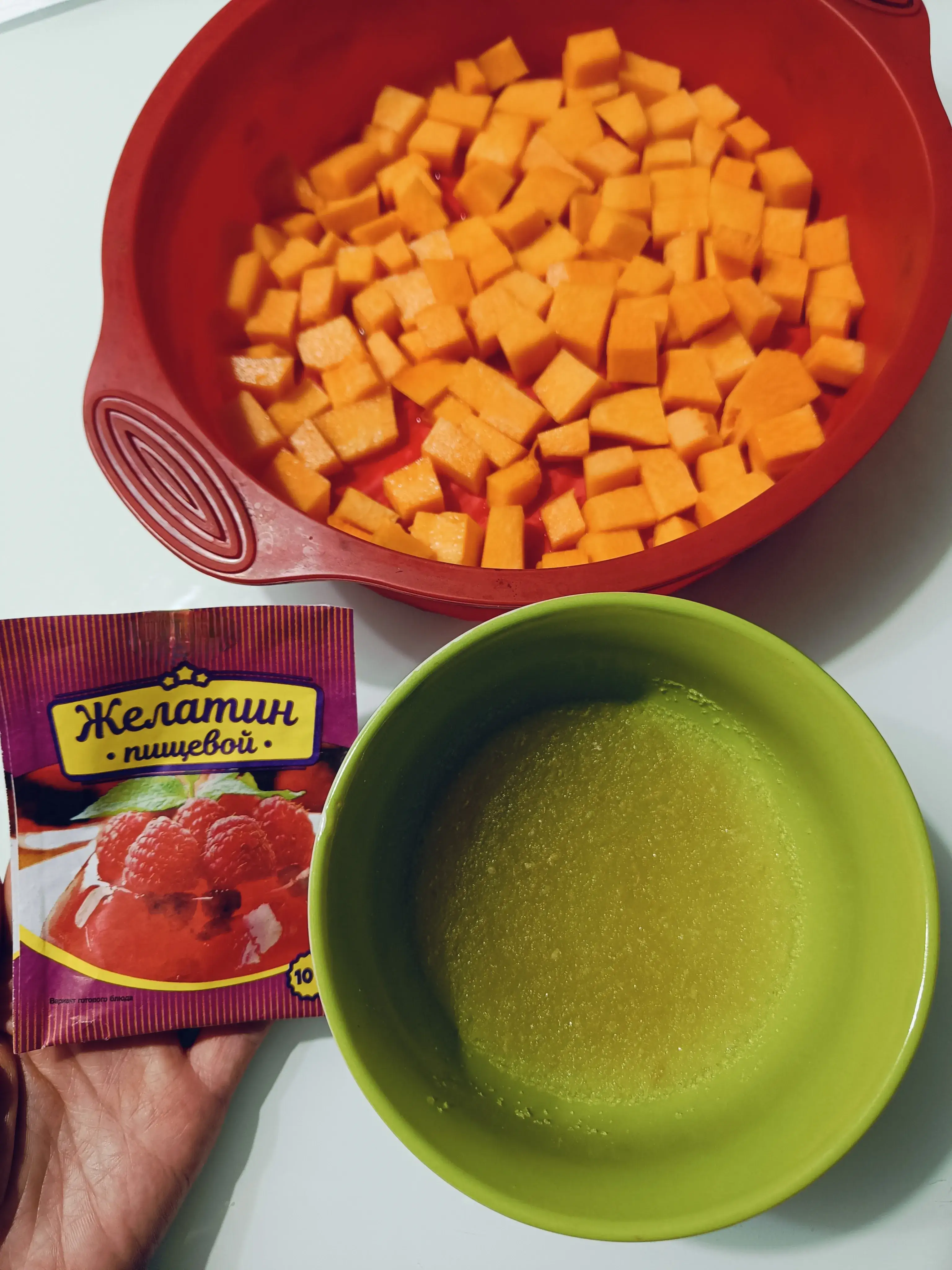 Мармелад из тыквы с корицей: шаг 1