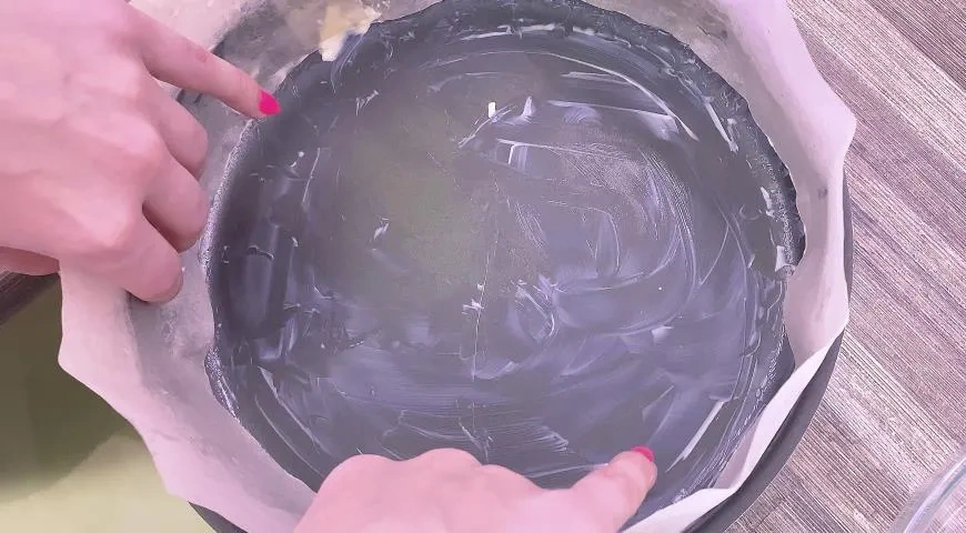 Масляный кекс со сметанной начинкой: шаг 1