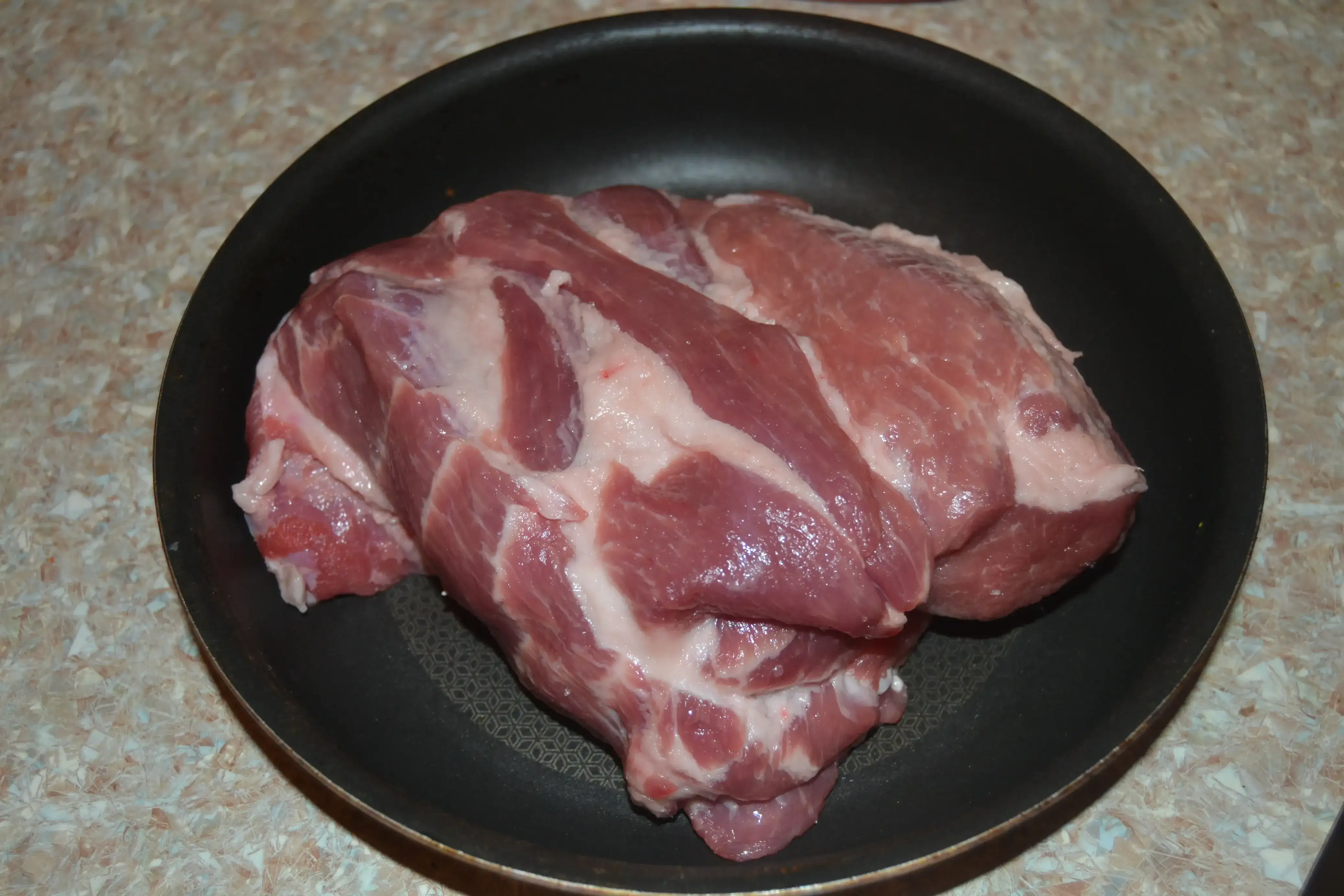 Мясо в медово-апельсиновой глазури: шаг 1