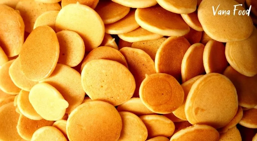 Мини панкейки или блинная каша: шаг 1